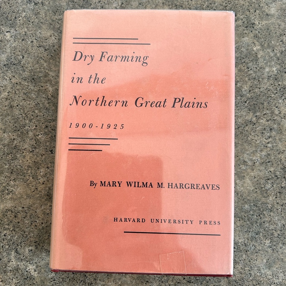 📕Dry Farming in the Northern Great Plains 1900-1925 [Hargreaves], Western Decor